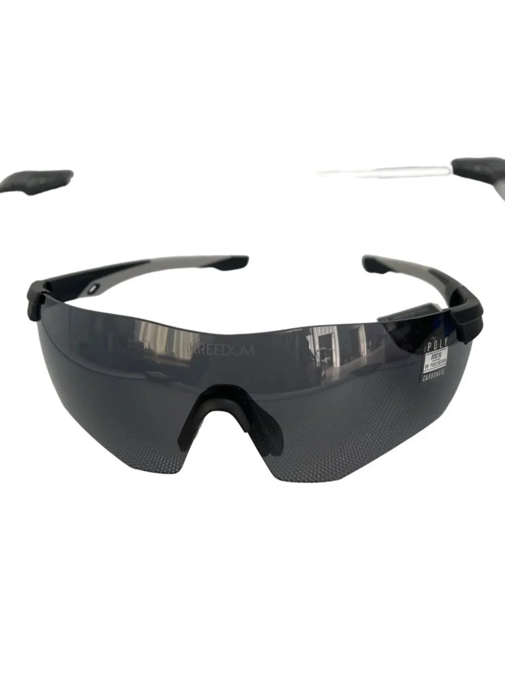 Kreedom Polycarbonate Polarized Sunglasses UV Protection Black Gray Outdoor NEW